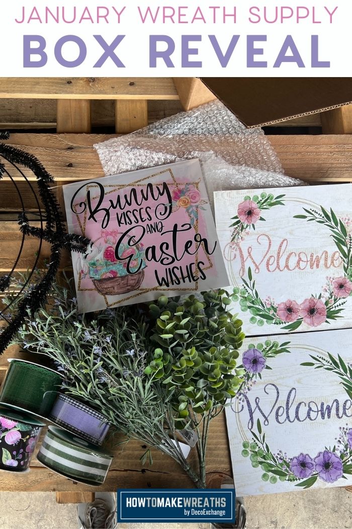 Wreath Supply Box by DecoExchange: January box reveal