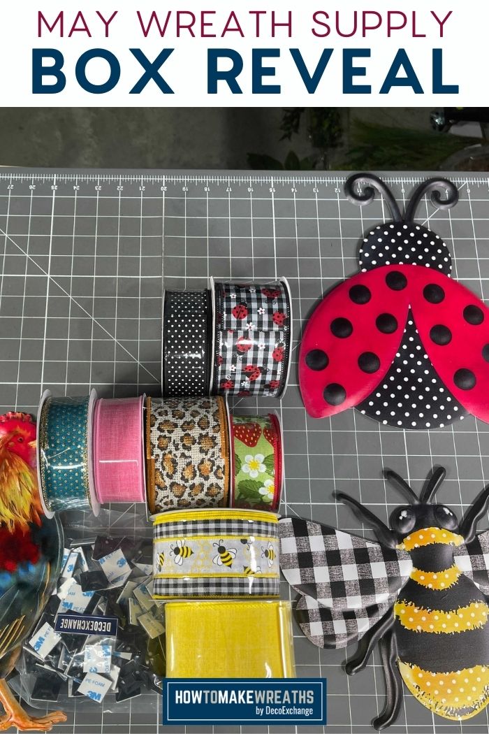 Wreath Supply Box by DecoExchange: May 2021 box reveal