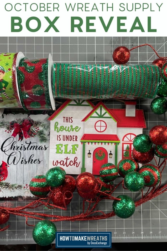 Wreath Supply Box by DecoExchange: October 2021 box reveal